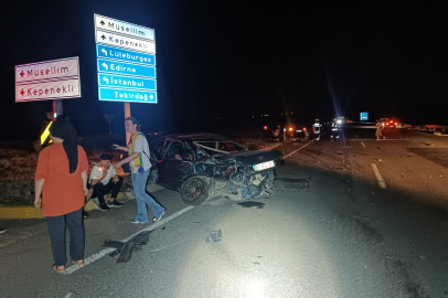 Tekirdağ'da Kavşakta Kaza: 1 Çocuk Yaralı