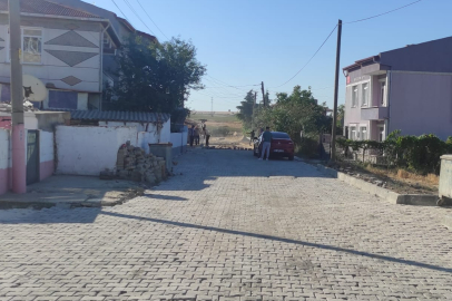 Havsa’da Yol Onarım Çalışması Devam Ediyor