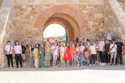 Kuzey Makedonya’da Enstitü Kurslarında Eğitim Alan 52 Kursiyer Edirne’yi Gezdi