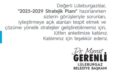 Lüleburgaz Geleceğini Birlikte Tasarlıyor