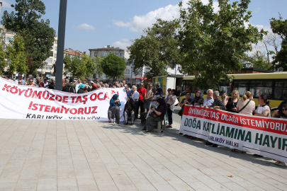 Edirne'de Taş Ocağı İstemeyen Köylüler İmza Topladı