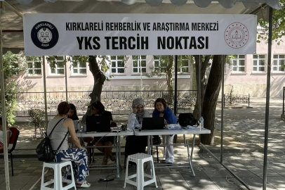 Kırklareli'nde Öğrencilere YKS Tercih Danışmanlığı Hizmeti Veriliyor