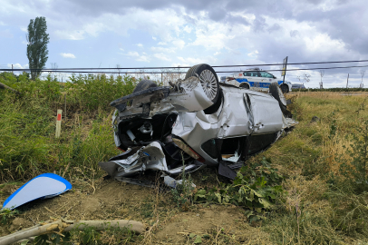 Tekirdağ'da İki Otomobil Çarpıştı: 4 Yaralı