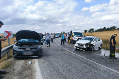 Tekirdağ'da Trafik Kazası: 5 Yaralı