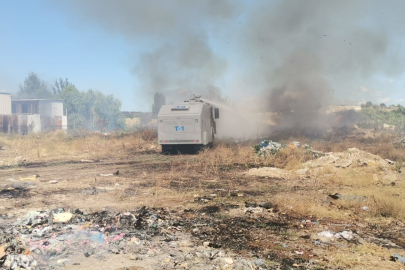 Kırklareli’nde Atık Toplama Tesisinde Yangın