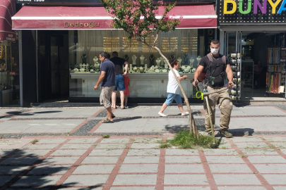 Saraçlar Caddesi’ne Bakım Zamanı