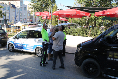 Sürücüler, Dronla Görüntülendiklerini Görünce Cezaya İtirazdan Vazgeçti