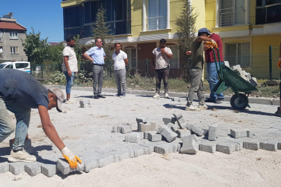 Özden’den, Yapımına Başlanacak Olan Çocuk Parklarına Ziyaret