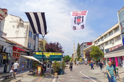 Beşiktaş’ın Zaferine Saraçlar’da Bayraklı Kutlama