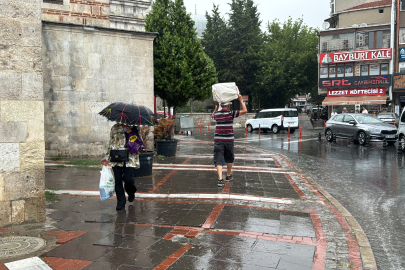 Kırklareli'nde Sağanak Etkili Oldu