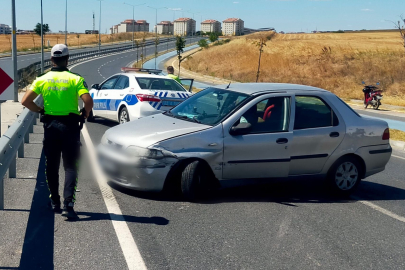 Edirne'de Trafik Kazası: 2 Yaralı