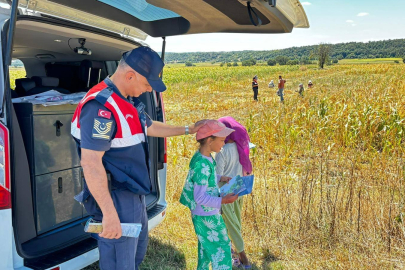 Jandarma'dan Çocuklara Eğitim ve Bilgilendirme