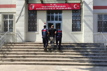 Edirne'de Aranan Bir Şahıs Yakalandı