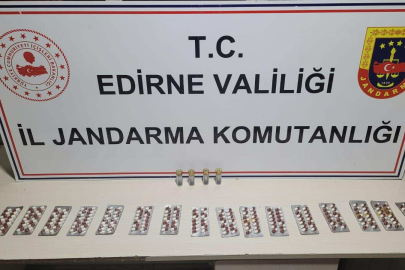 Edirne’de Silah ve Uyuşturucu Maddeler Ele Geçirildi