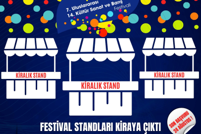 Festival Stantları Kiraya Çıktı