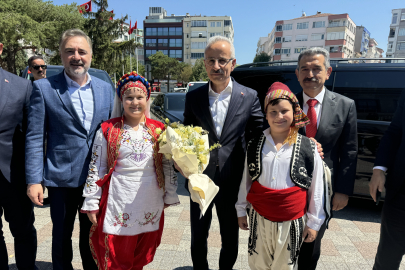 Ulaştırma ve Altyapı Bakanı Uraloğlu, Kırklareli'nde