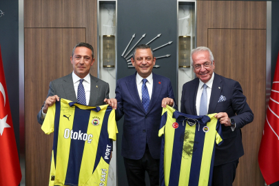 CHP Genel Başkanı Özel, Fenerbahçe Spor Kulübü Başkanı Koç İle Görüştü