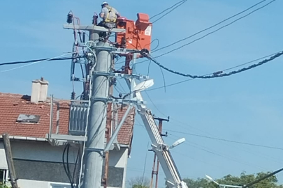 Naipyusuf’ta Elektrik Direklerinin Yenilenme Çalışmalarında Sona Gelindi