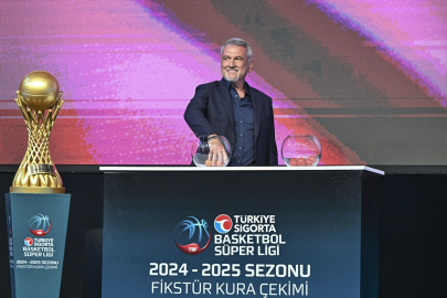 Basketbol Süper Ligi'nde 2024-2025 Sezonu Fikstür Çekimi Yapıldı