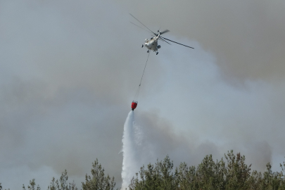 Çanakkale'deki Tarihi Yangında Uçak ve Helikopterler 708 Sorti Yaptı, 146 Saat Havada Kaldı