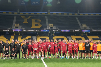 Sarı - Kırmızılılar Young Boys Maçı Hazırlıklarını Tamamladı