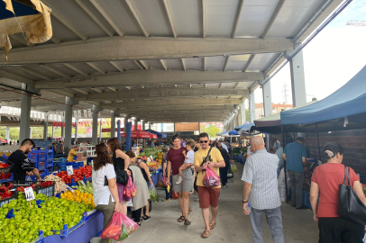 Edirne’de Yağış Pazarı Etkilemedi