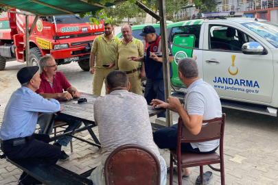 Orman Yangınlarını Önlemek İçin Bilgilendirme Çalışmalarını Sürdürüyor