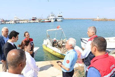 Edirne’de Sezon Öncesi Balıkçı Barınaklarına İnceleme