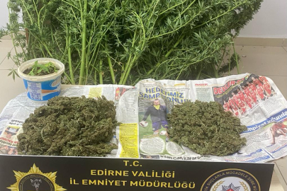 Edirne'de Uyuşturucuya 2 Tutuklama