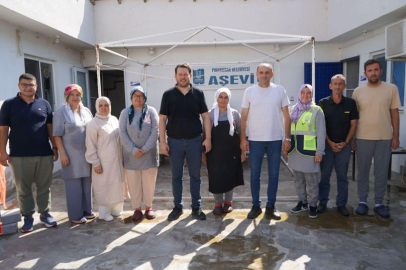 Başkan Talay'dan Aş Evi Personeline Teşekkür Ziyareti