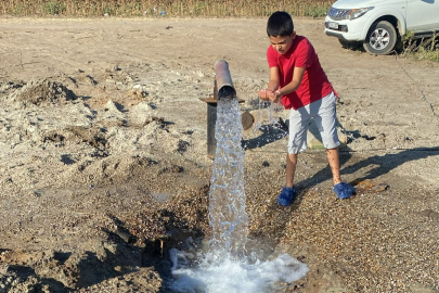 Enez'de Sulama Kuyuları Açıldı