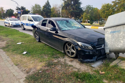 Edirne'de Feci Kaza Bisiklet Sürücüsü Ağır Yaralandı