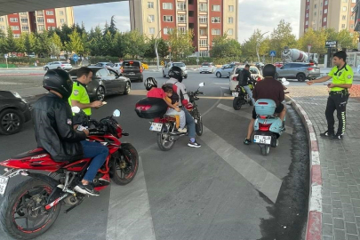 Kapaklı'da Motosikletli Sürücülere Yönelik Denetim Sürüyor