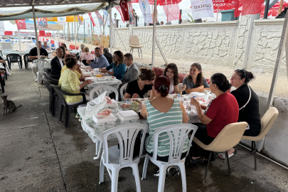 Tekirdağ'da Balıkçılar Kahvaltıda Bir Araya Geldi