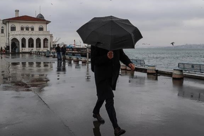 İstanbul'da Yarın  Kuvvetli Sağanak Bekleniyor