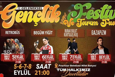 Pınarhisar’da Gençlik Festivali Programı Açıklandı