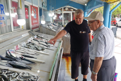 Tekirdağ'da Sezonun ilk Balıkları Tezgahlardaki Yerini Aldı