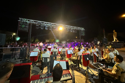 Kırklareli'nde Askeri Bando Konser Verdi