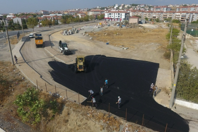 Keşan Belediyesi’nden Enez Caddesi’nde Kapsamlı Yol Çalışması