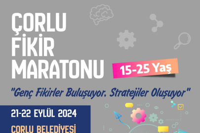 Çorlu’da Fikir Maratonu