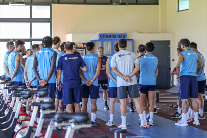 Trabzonspor, Beşiktaş Maçı Hazırlıklarını Sürdürdü