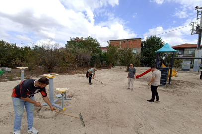 Havsa Sümbül Sokak'taki Çocuk Parkı Tamamlanmak Üzere