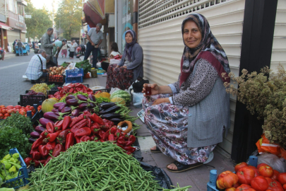 Kaz Dağları’nda Yetişen Organik Ürünler İlçe Pazarında Satılıyor