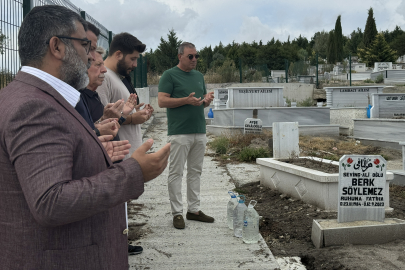 Berk Söylemez Vefatının Birinci Yılında Kabri Başında Anıldı