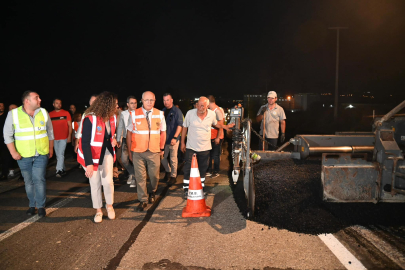 Tekirdağ'da Yol Çalışmaları Hız Kesmeden Devam Ediyor