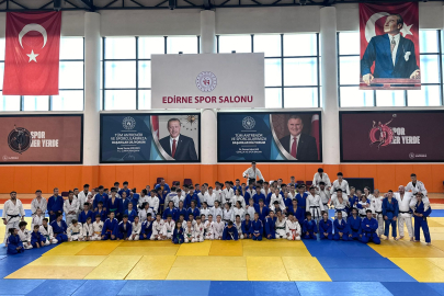 Edirne’de Uluslararası Judo Kampı Sona Erdi