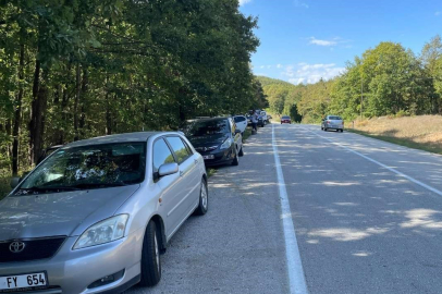 Mantar Bol Olunca Yol Kenarları Araçlarla Doldu