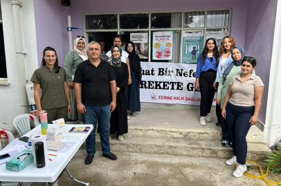 Şerbettar Köyünde Sağlık Taraması Gerçekleştirildi