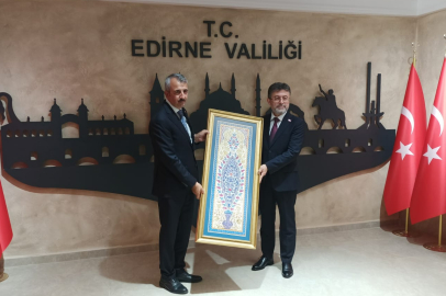 Bakan Yumaklı'dan Edirne Valiliği'ne Ziyaret