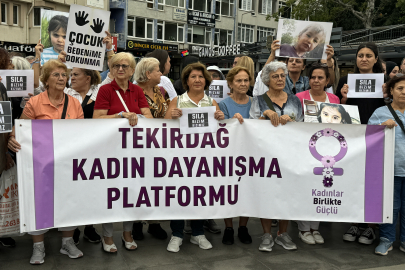 Tekirdağ'da Narin Güran'ın Öldürülmesine Protesto